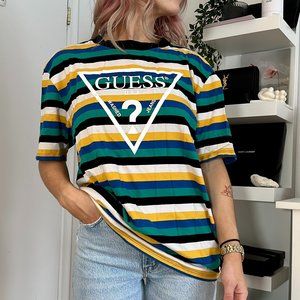 GUESS USA Men’s Striped T-Shirt